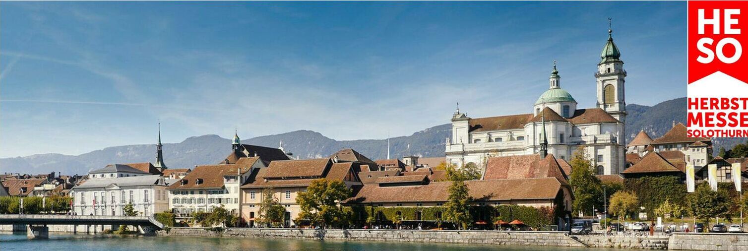 Wir sind an der HESO Solothurn vom 18. bis 27.9.2026